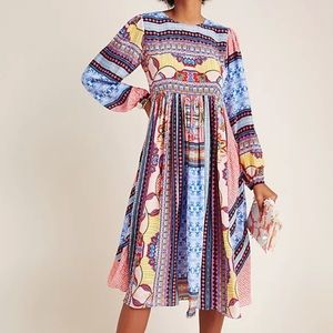 Bhanuni by Jyoti Patterned midi dress NWT size 4